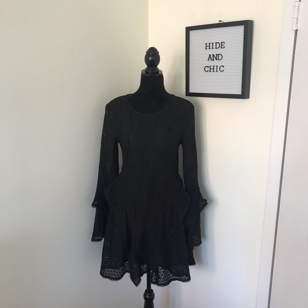 C/MEO COLLECTIVE LACE MINI DRESS - Picture 3 of 8